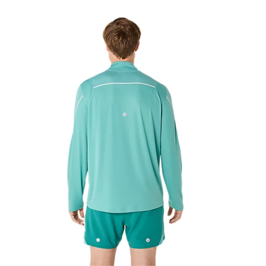 ASICS ROAD LITE-SHOW 1/2 ZIP TOP | 2011D094.300 | Light Teal | The Run Hub