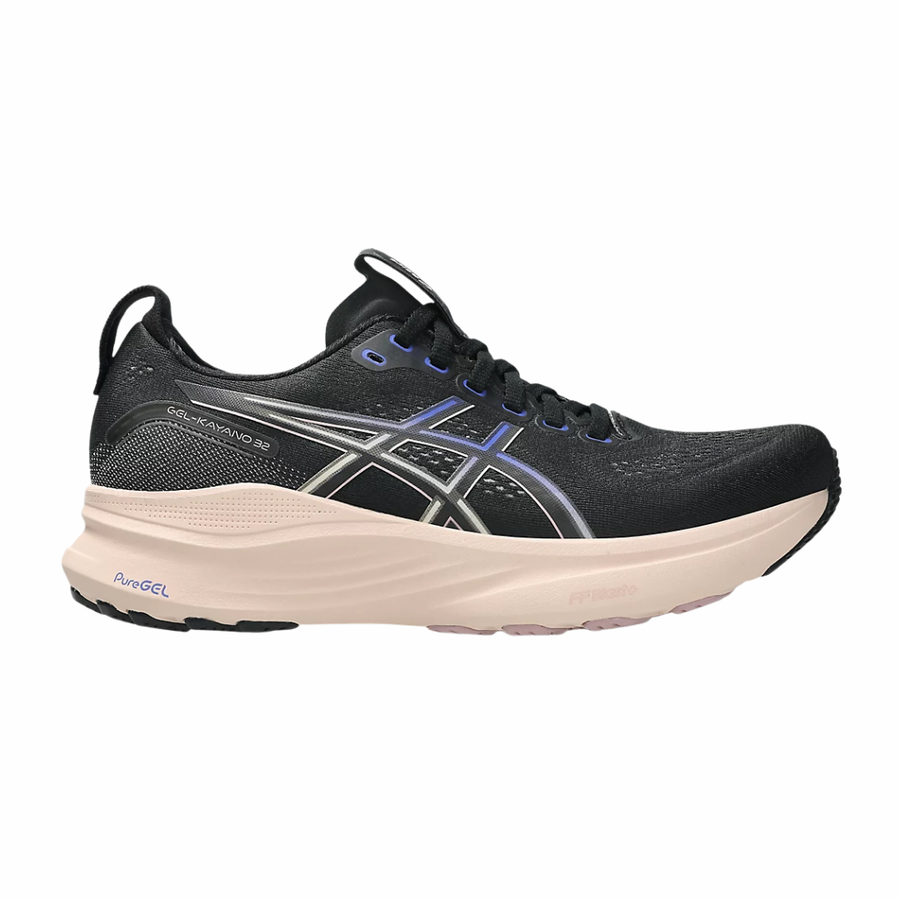 Asics Gel-Kayano 32 | Black & Pearl Pink | The Run Hub