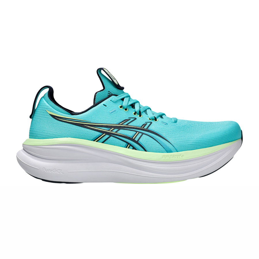 Asics Gel-Nimbus 28 | Energy Aqua & Midnight | The Run Hub