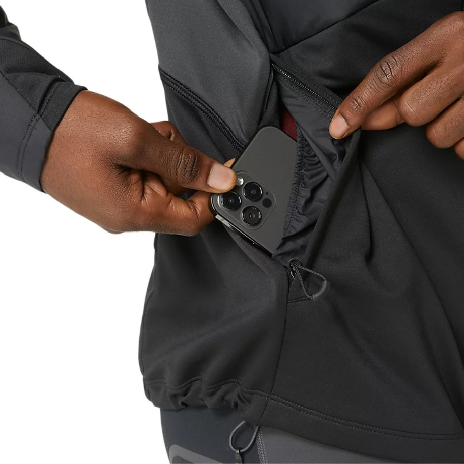 Asics mens hermes running jacket best sale