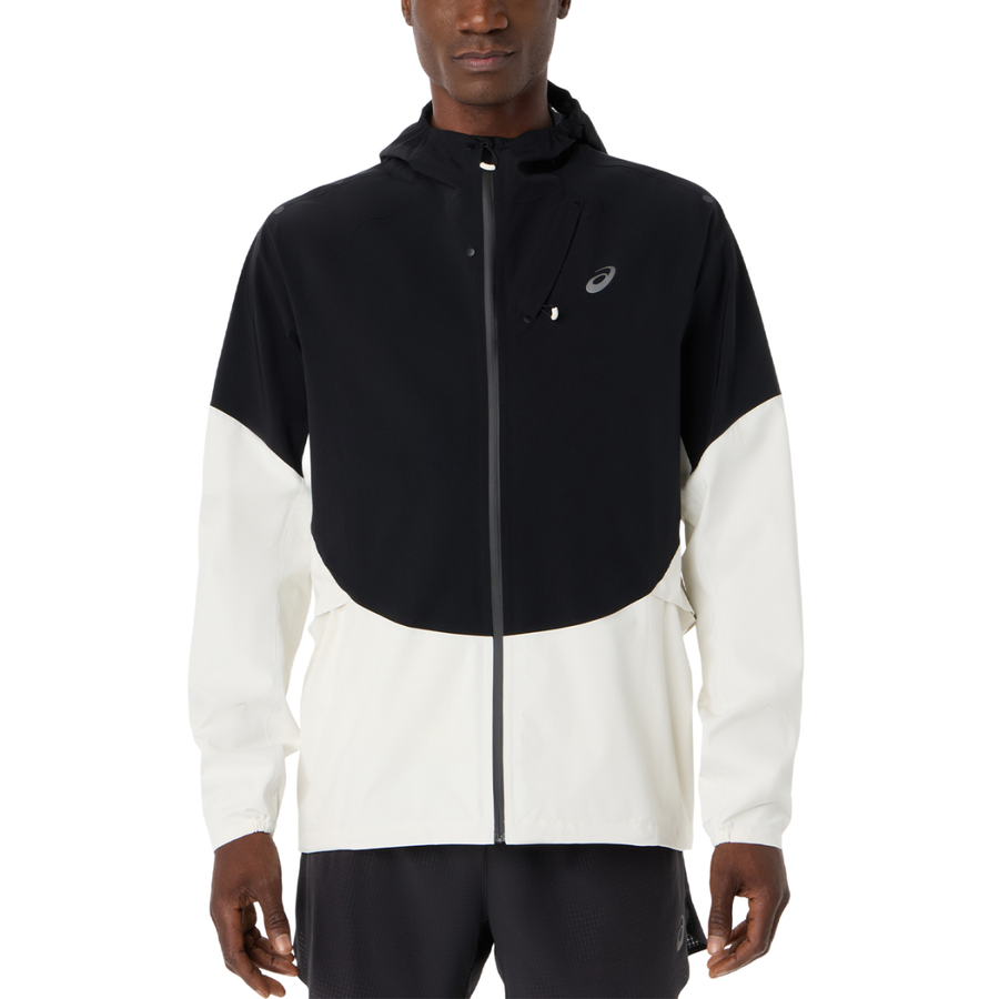 Asics Metarun Legend Jacket | Cream & Performance Black | The Run Hub