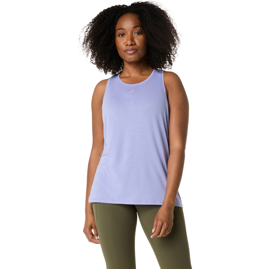 Asics Nagino Run Adjustable Tank | Bluebell | The Run Hub