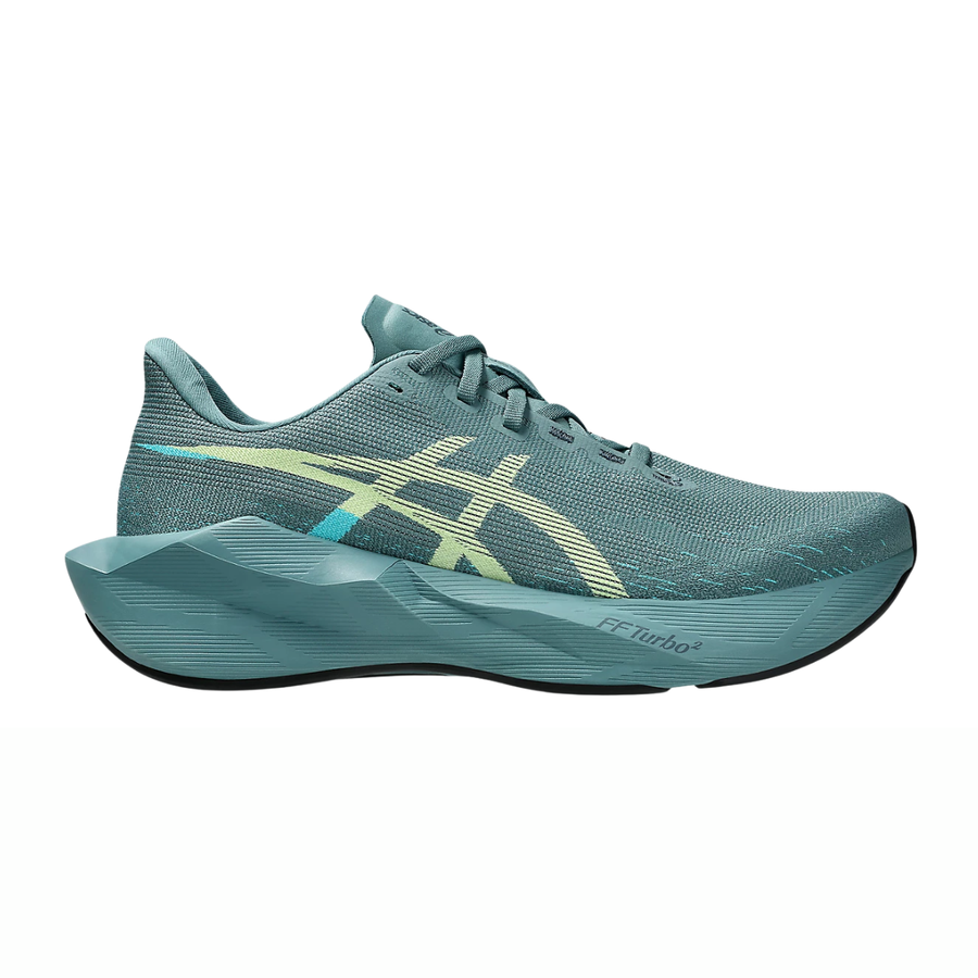 Asics Novablast 6 | Foggy Teal & Illuminate Yellow | The Run Hub
