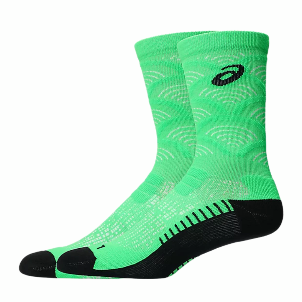 Asics PERFORMANCE RUN REW SOCK | Vital Green | The Run Hub