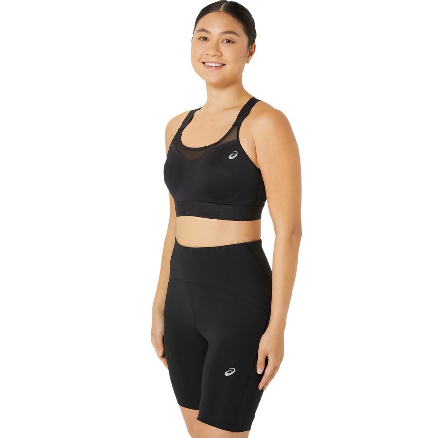 Asics Road Combination Bra | Black | The Run Hub
