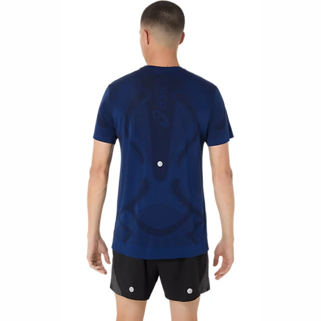 Asics Road Seamless Short-Sleeve Top  | Midnight | The Run Hub