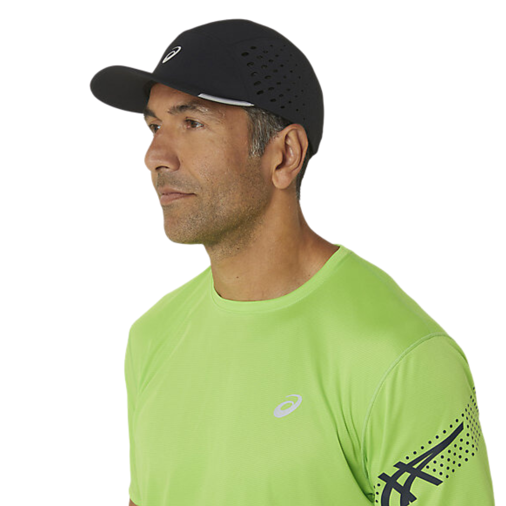 Asics Unisex Ultra Lightweight Cap 3013A974 Black The Run Hub