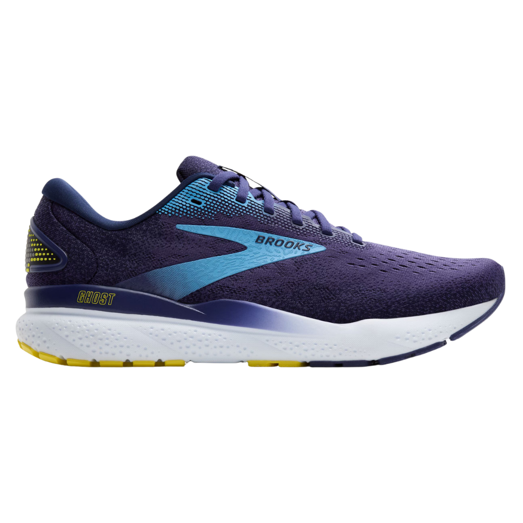 Brooks Ghost 16 | 1104181D 438 | Blue/Bonnie Blue/Yellow | Men's Neutral Shoes | The Run Hub