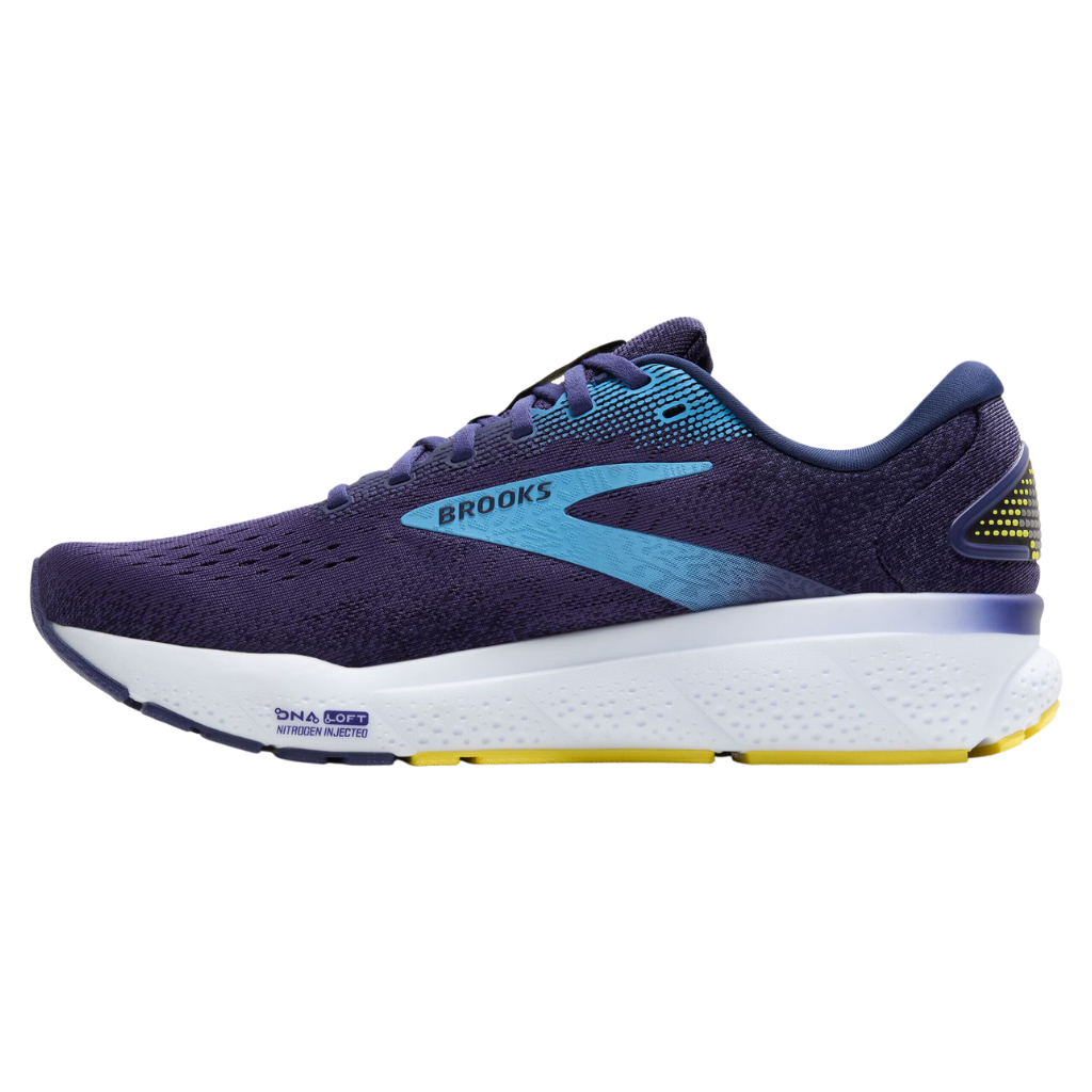 Brooks Ghost 16 | 1104181D 438 | Blue/Bonnie Blue/Yellow | Men's Neutral Shoes | The Run Hub