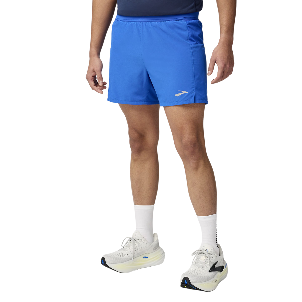 Brooks Journey 5" Short | 448 - Neo Blue | Men's Running Shorts | The Run Hub