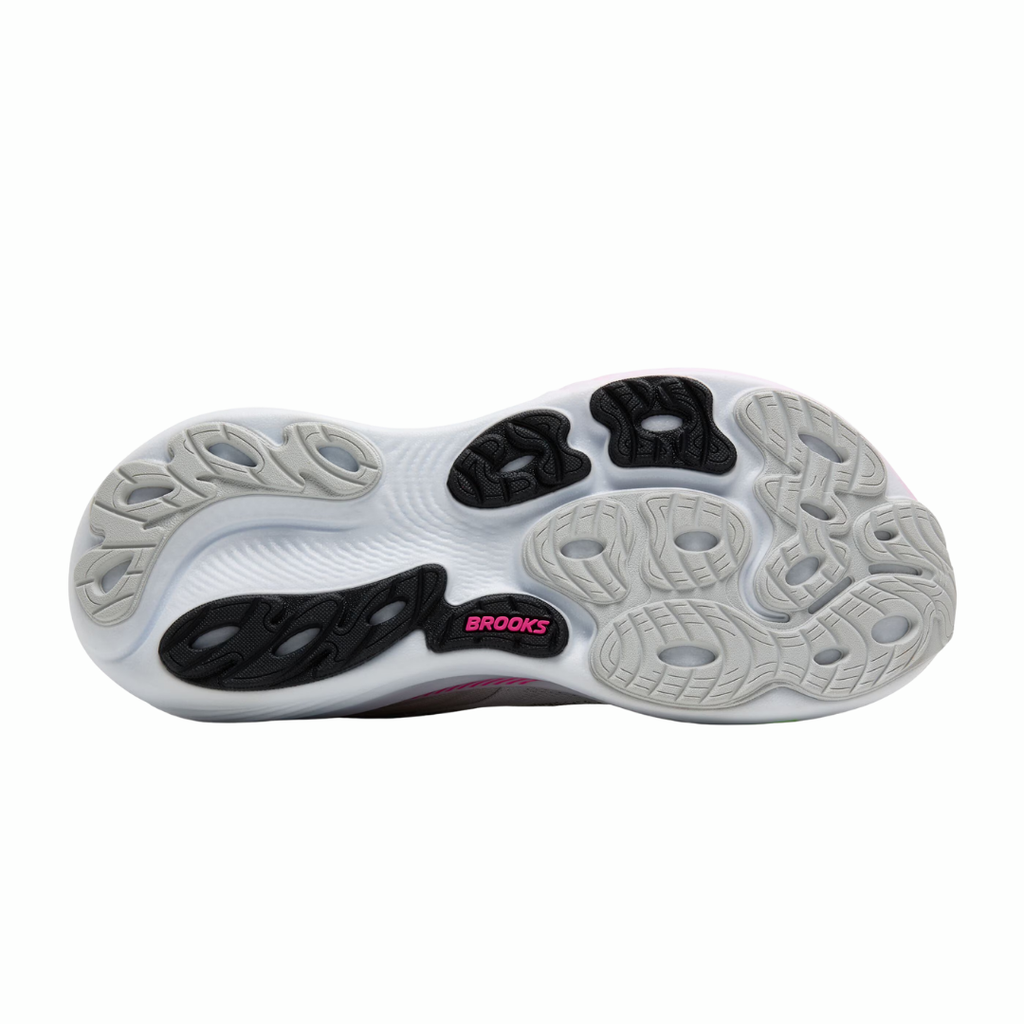 Brooks Adrenaline GTS 25 | Oyster, Pink & Green | The Run Hub