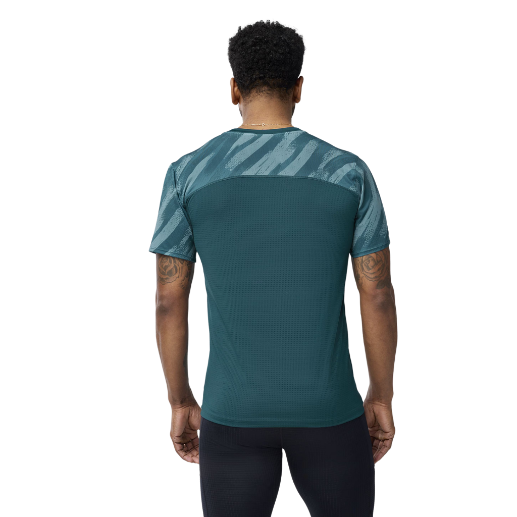 Brooks Atmosphere Short Sleeve 3.0 | 416 Ultra Print/Deep Sea | The Run Hub