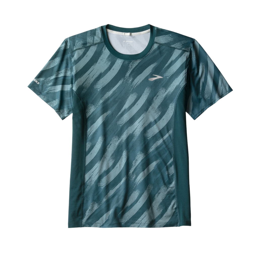 Brooks Atmosphere Short Sleeve 3.0 | 416 Ultra Print/Deep Sea | The Run Hub