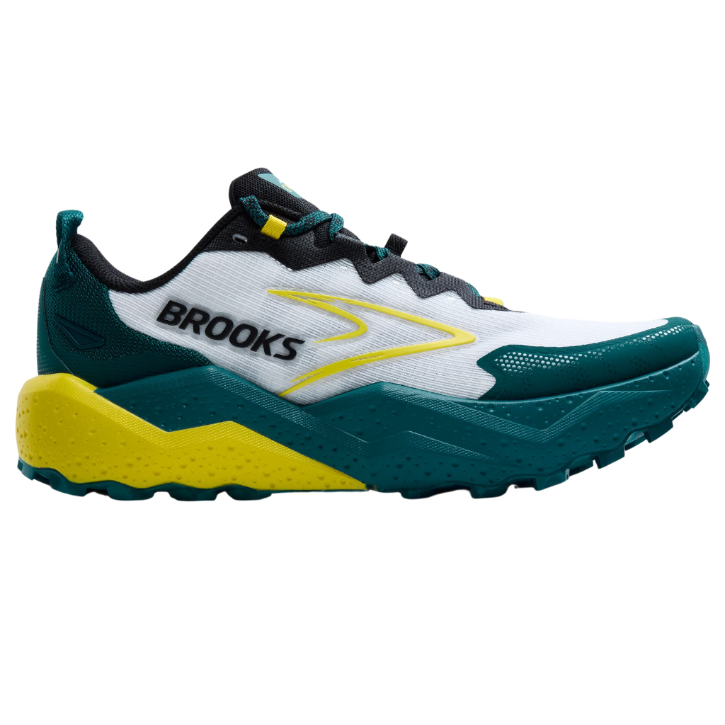 Brooks Caldera 8 | Bit of Blue/Quince/Flame | 195394581317 | The Run Hub