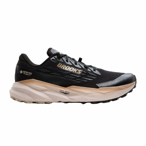 Brooks Cascadia 19 GTX | Black, Ebony & Chateau Gray | The Run Hub