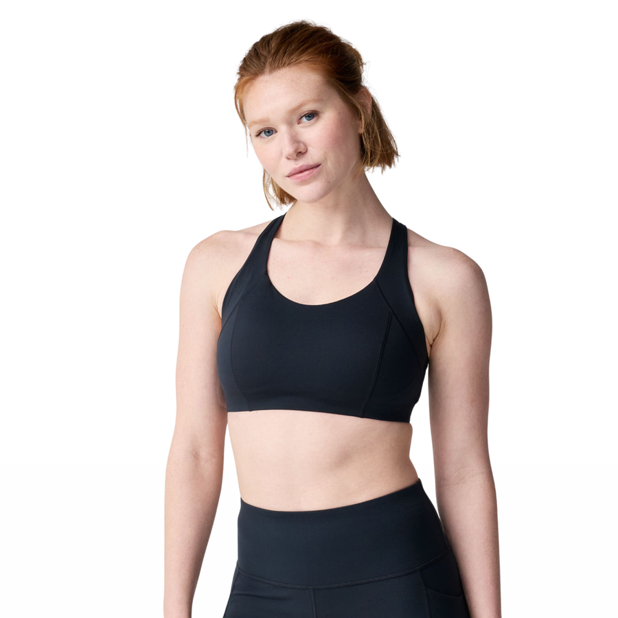 Brooks Chaser Padded Bra | Black | The Run Hub