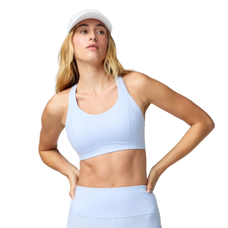 Brooks Chaser Padded Bra | Halogen Blue | The Run Hub