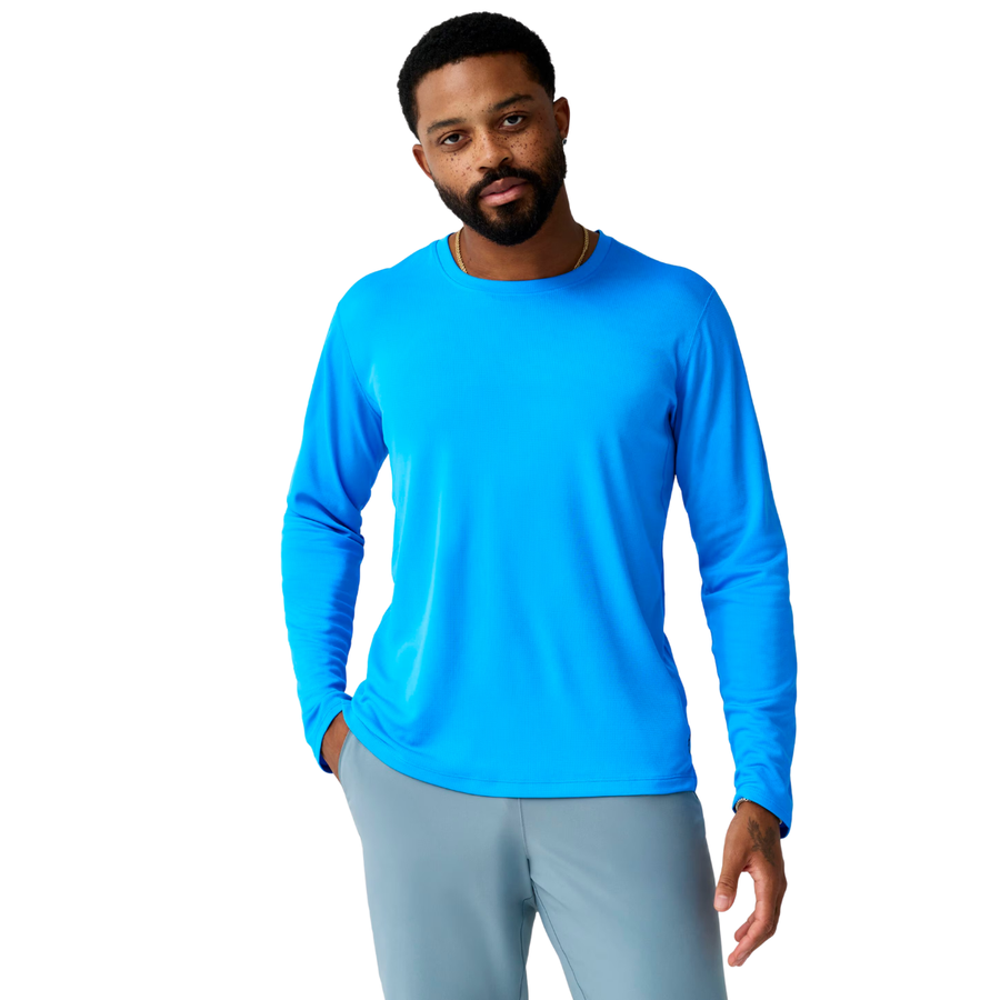 Brooks Dash Long Sleeve | Cyber Blue | The Run Hub