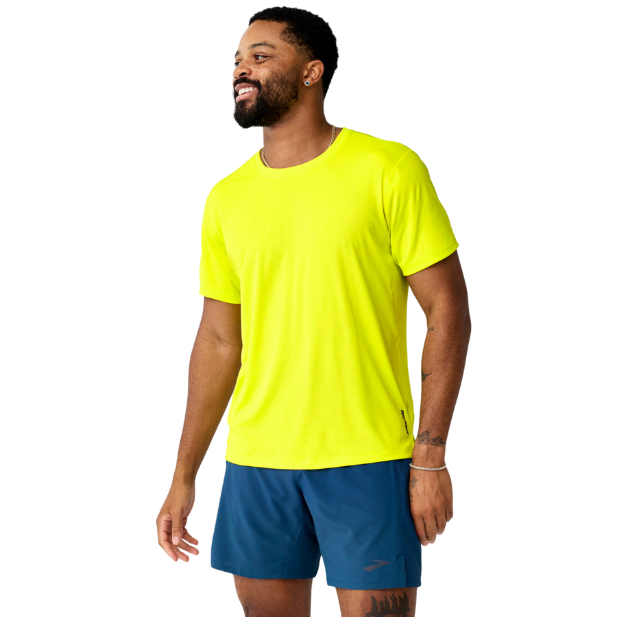 Brooks Dash Short Sleeve | Lichen | The Run Hub