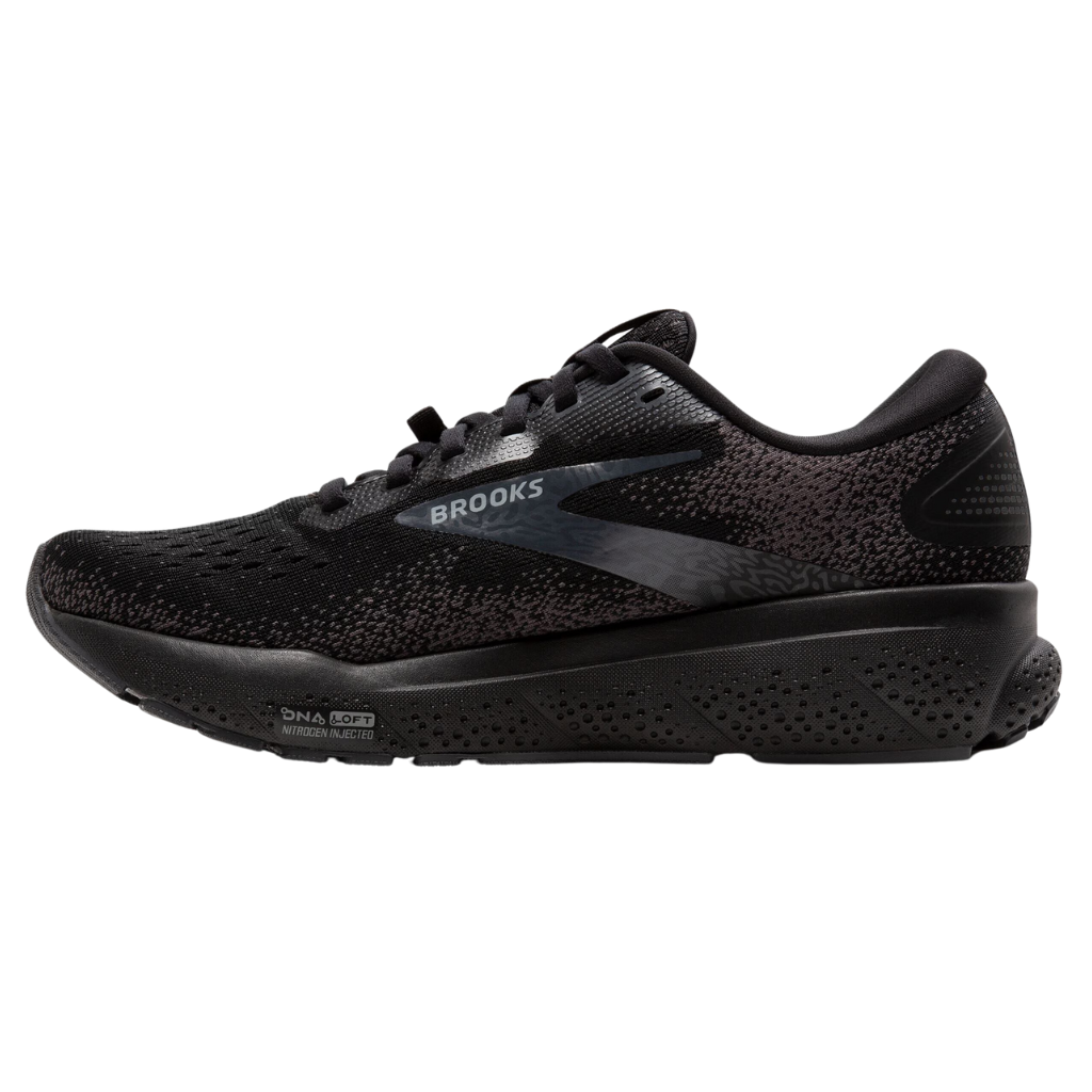 Brooks Ghost 16 GTX women's running shoes | 020 Black/Black/Ebony | The Run Hub