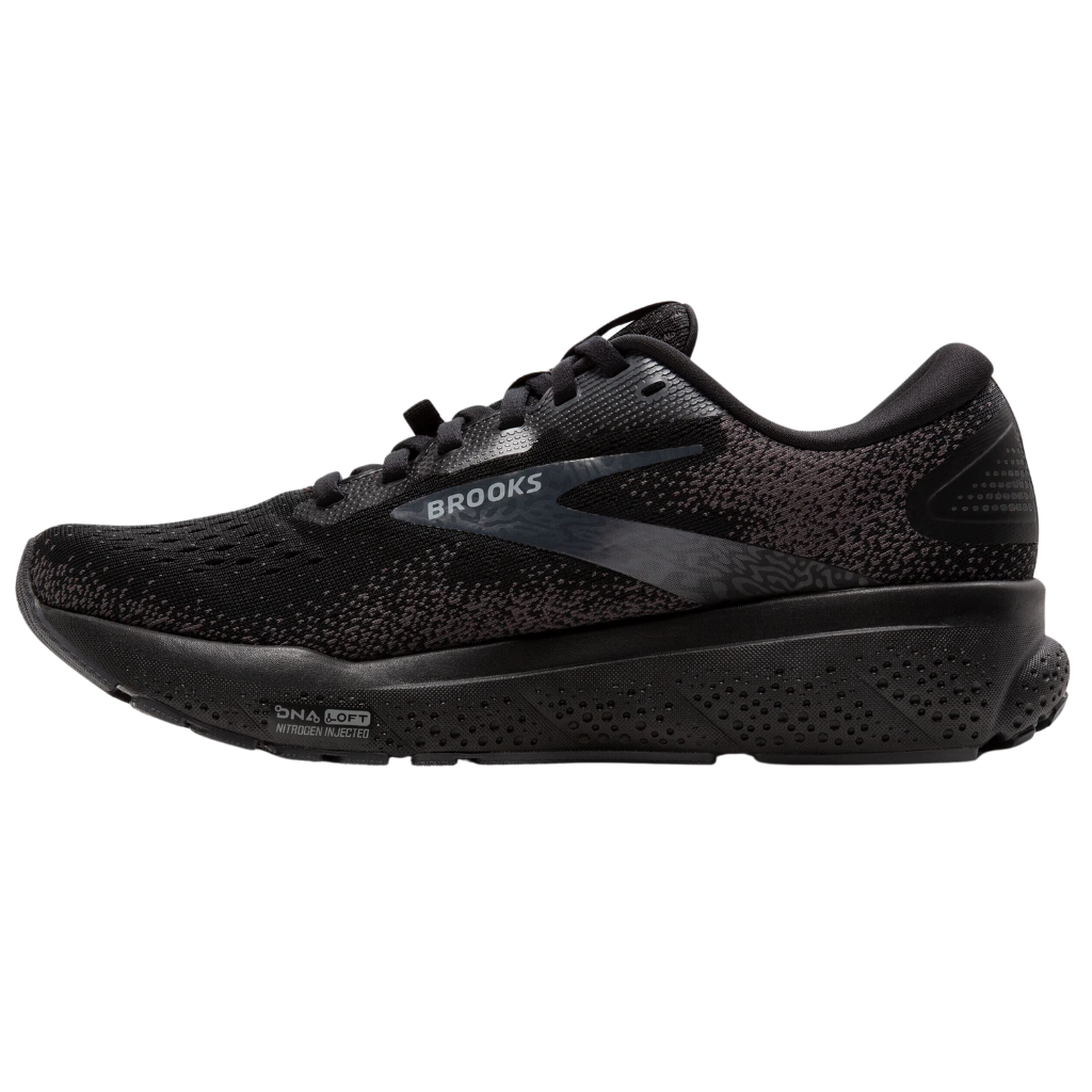 Brooks Ghost 16 GTX |  1104301D020 | Black/Black/Ebony | Men's Waterproof Shoes | The Run Hub