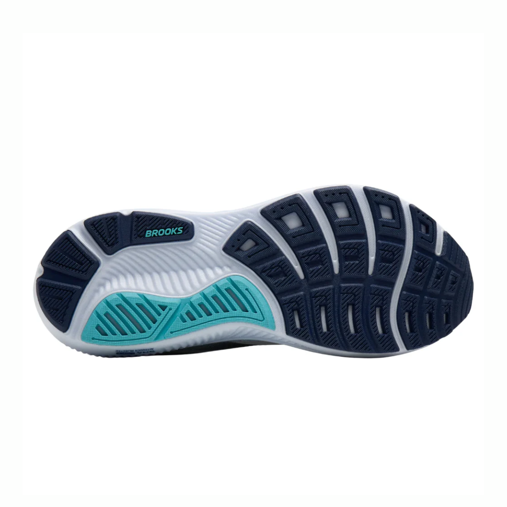 Brooks Ghost 17 | White/Beacon Blue/Ipanema | The Run Hub