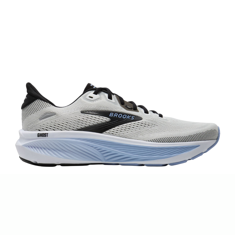 Brooks Ghost 18 | White, Black & Open Air | The Run Hub