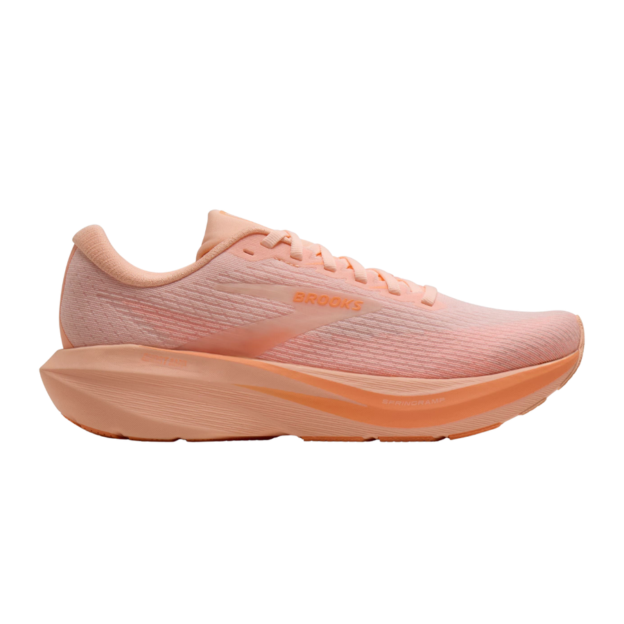 Brooks Ghost Amp | Peach, Peach & White | The Run Hub