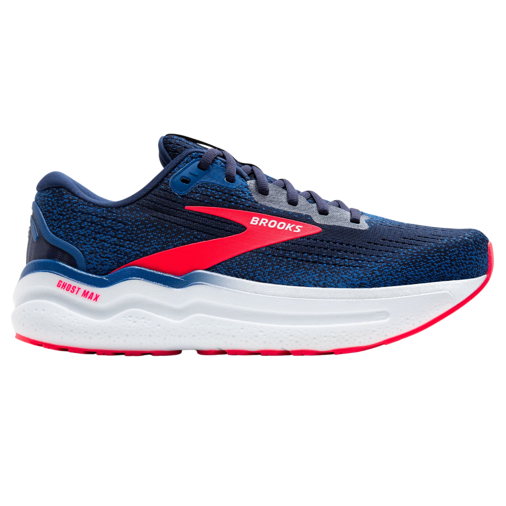 Brooks Ghost Max 2 | 1204201B486 | 486 - Peacoat/True Blue/Diva Pink | Women's Neutral Shoes | The Run Hub