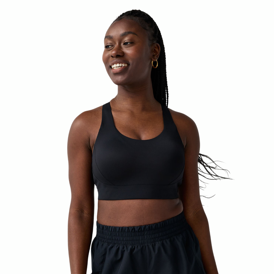 Brooks Limitless Racerback Bra | Black | The Run Hub