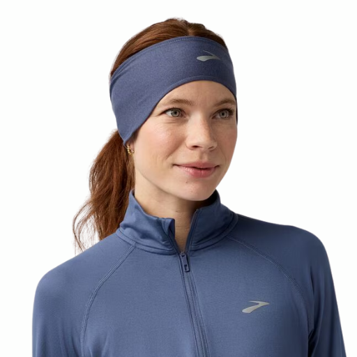 Brooks Luxe Thermal Headband | Htr Nightshadow | The Run Hub
