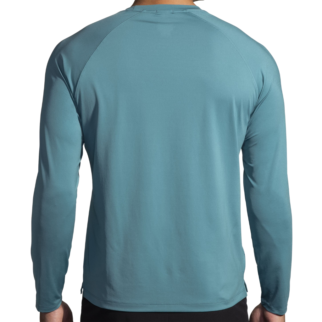 Brooks Men's Atmosphere Long Sleeve 2.0 Top | Storm Blue | 211450.030 | The Run Hub