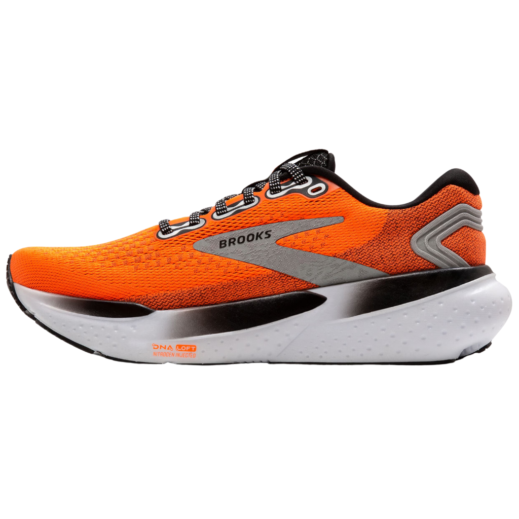 Brooks Men's Glycerin 21 Neutral Running Shoe | Orange/Black/White | 1104191D846 |The Run Hub