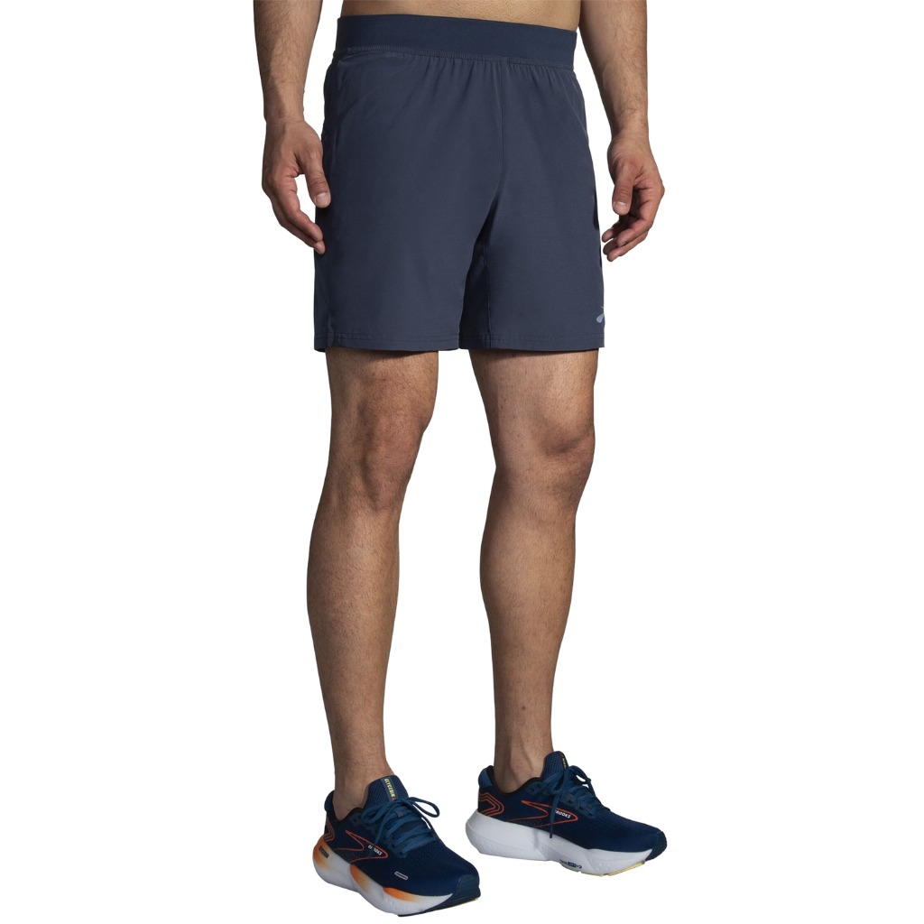 Brooks Men's Sherpa 7" 2-in-1 Shorts | Blue Slate | 211333455.035| The Run Hub