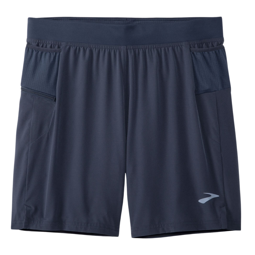 Brooks Men's Sherpa 7" 2-in-1 Shorts | Blue Slate | 211333455.035| The Run Hub