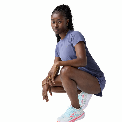 Brooks Sprint Free Short Sleeve 3.0 | Nightshadow/Dk Nightshadow | The Run Hub