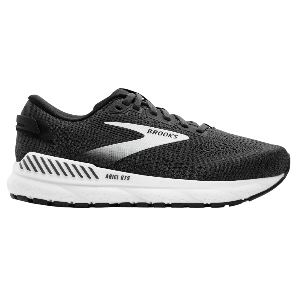 Brooks Women's Ariel GTS 24 Support Running Shoe | Ebony/Black/White | 1204141B016 | The Run Hub