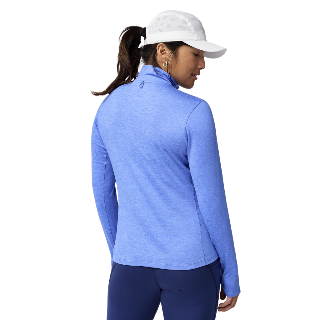 Brooks Women's Dash Half Zip Top 2.0 | Heather Bluebell | 221651_483 | The Run Hub