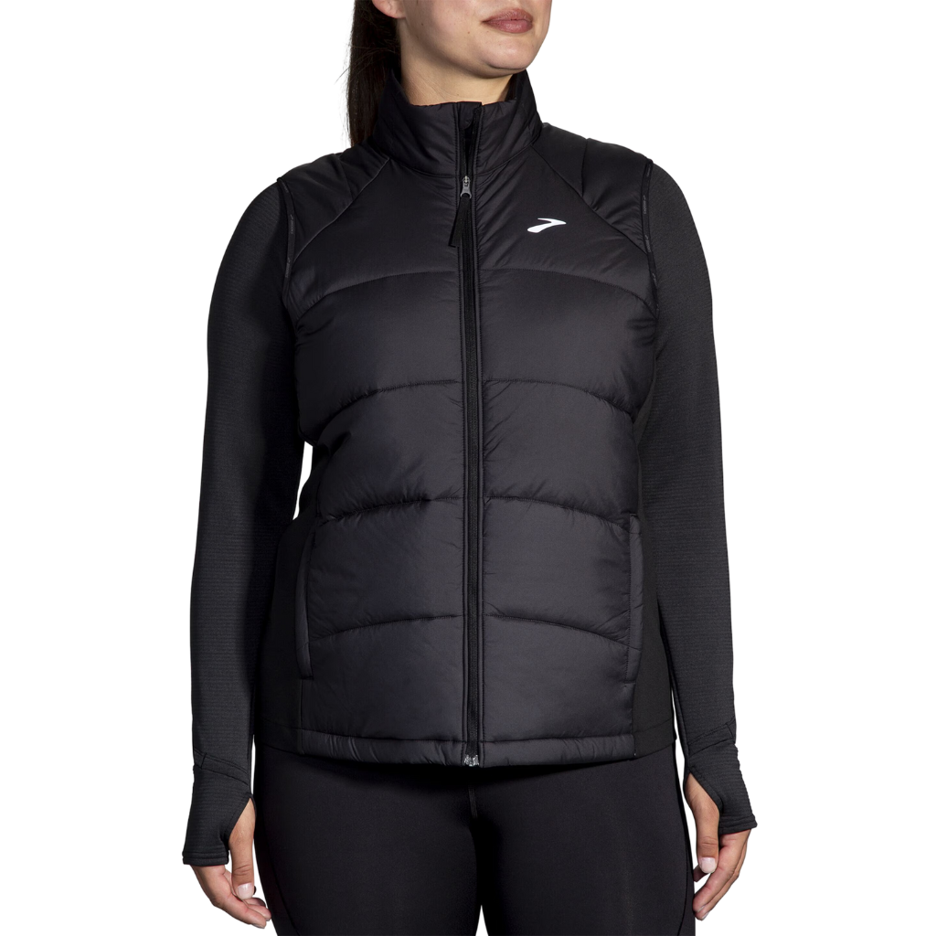 Brooks Women's Shield Hybrid Vest 3.0 | Black | 221695001 | The Run Hub