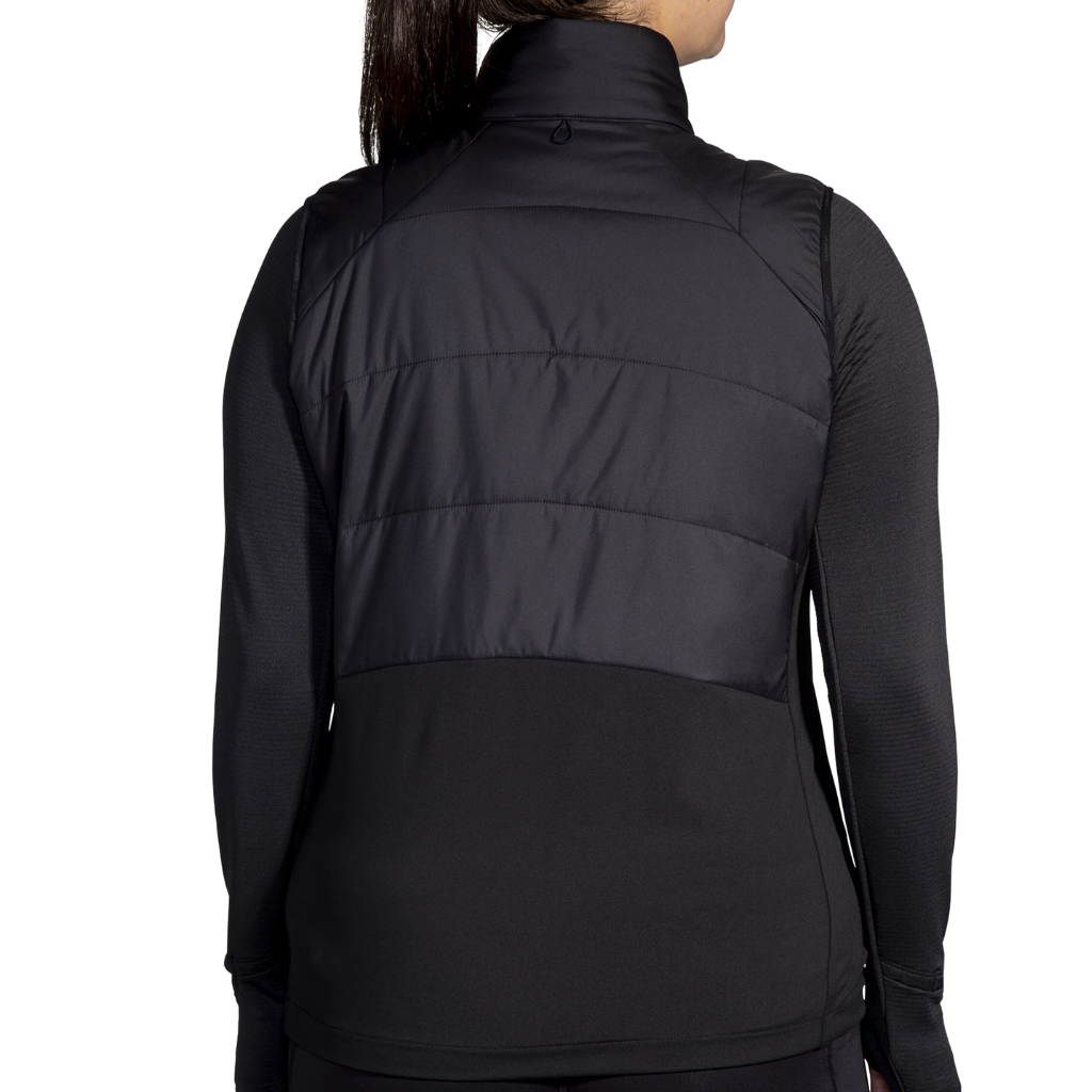 Brooks Women's Shield Hybrid Vest 3.0 | Black | 221695001 | The Run Hub