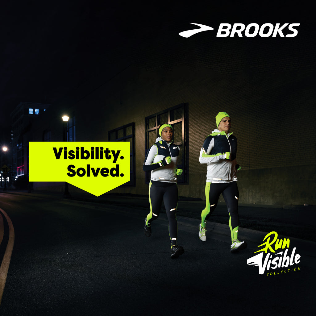 Brooks Run Visible: Optimale zichtbaarheid in het donker