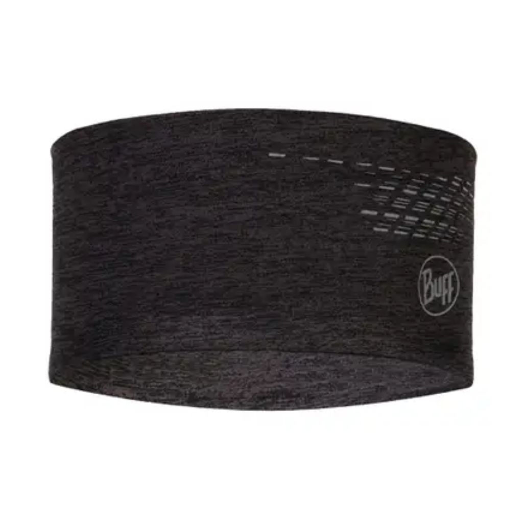 Buff DryFlx® Headband | Solid Black | Headband for Runners | The Run Hub