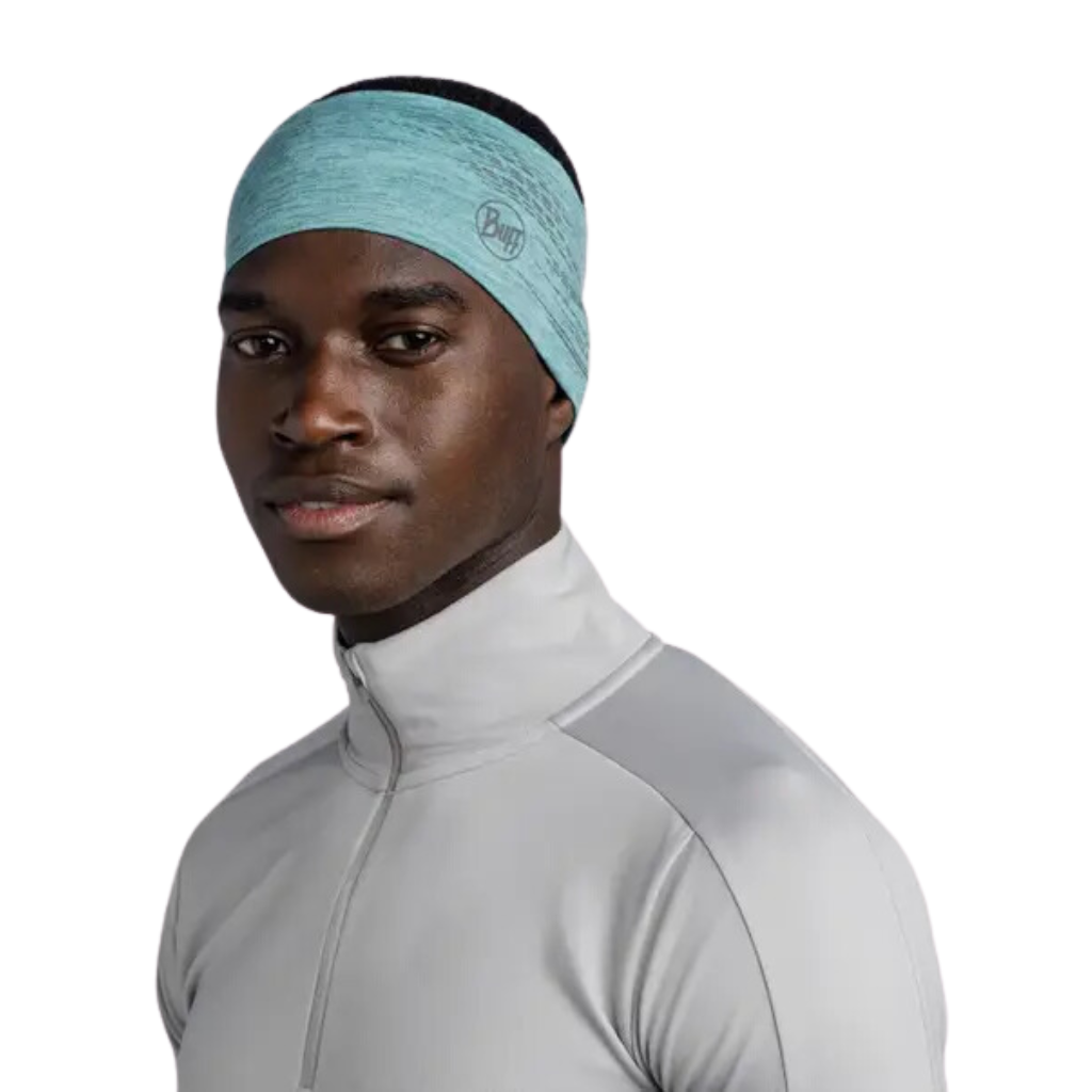 Buff DryFlx® Headband | Solid Pool | Headband for Runners | The Run Hub