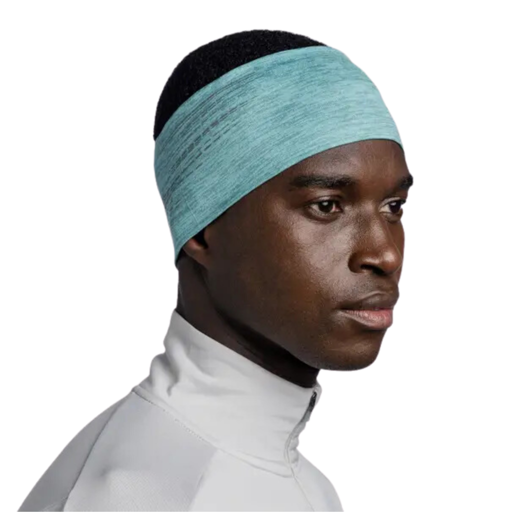 Buff DryFlx® Headband | Solid Pool | Headband for Runners | The Run Hub