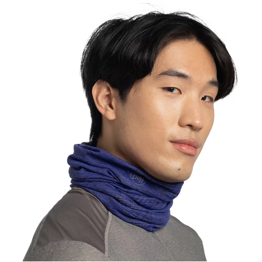 Buff Reflective DryFlx® Neckwear | Solid Ultramarine | The Run Hub