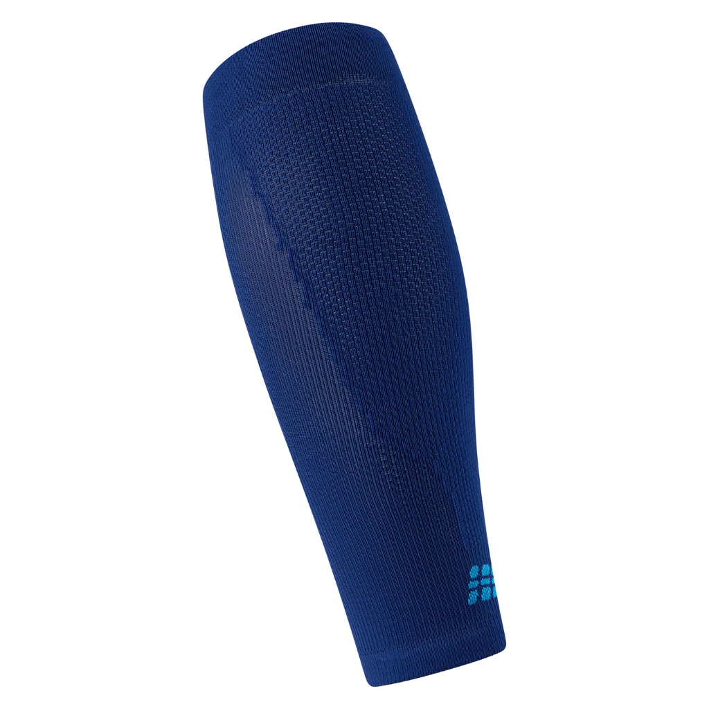 CEP Men's Core The Run Compression Calf Sleeves | Dark Blue | WS80YR | The Run Hub