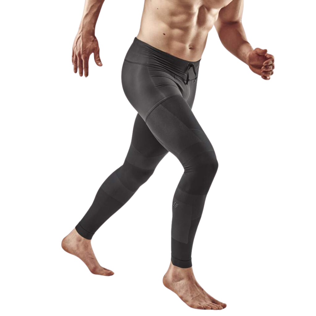 CEP Sports Men's Compression Tights | Black | W319C | The Run Hub