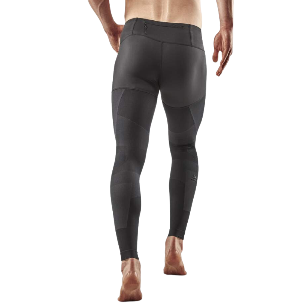 CEP Sports Men's Compression Tights | Black | W319C | The Run Hub