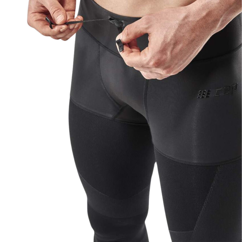 CEP Sports Men's Compression Tights | Black | W319C | The Run Hub