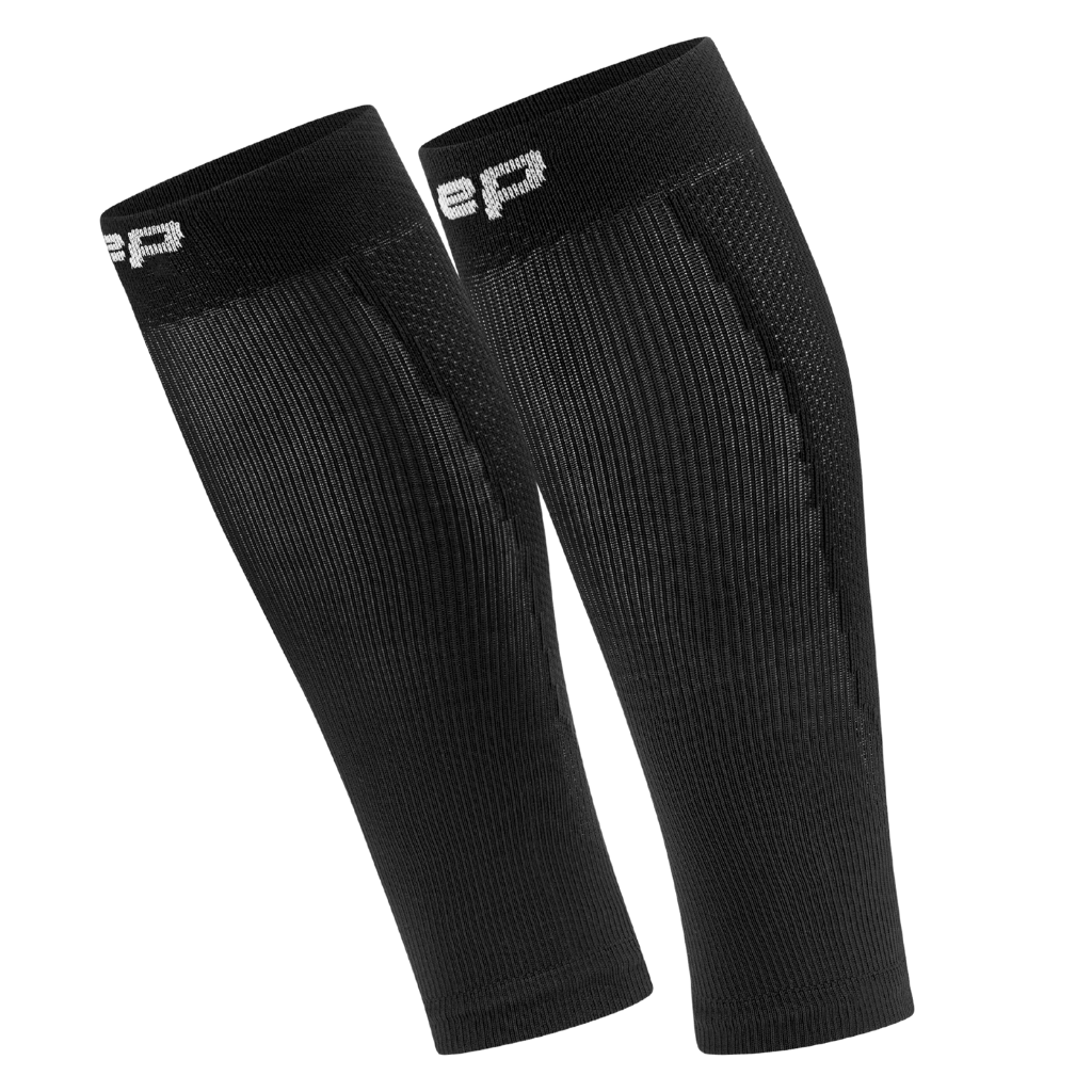 CEP Women's Core The Run Compression Calf Sleeves | Black | WS705R | The Run Hub